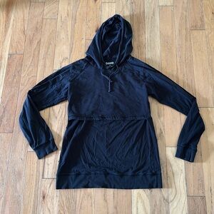 Boob | Maternity and Nurising Hoodie | Sweater | Black | Organic Cotton | size M